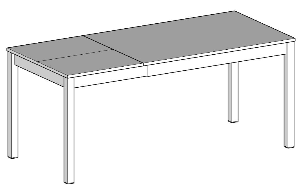 Mesa AURA ECO 100x060 tp.laminado